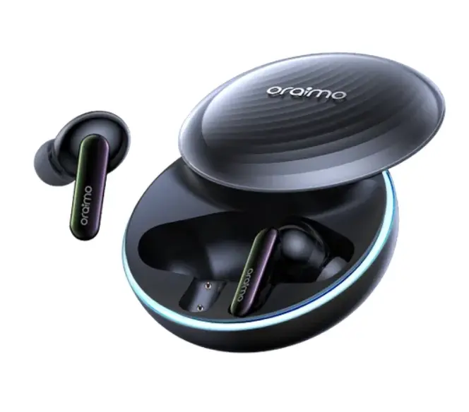 [Super Quality]Oraimo Spacebuds OTW-630 Hybrid ANC True Wireless Earbuds Customized Voice Prompt Wireless Bluetooth Earphones