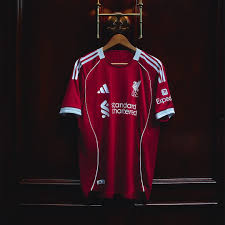 { Player Version } New season Liverpool 25/26 Home Authentic Jersey Liverpool Jersey Liverpool  home Kit Jersey Men Team Jersey Quality player version jersey