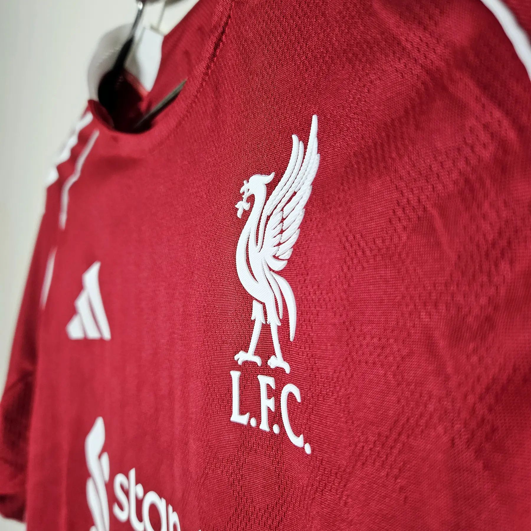 { Player Version } New season Liverpool 25/26 Home Authentic Jersey Liverpool Jersey Liverpool  home Kit Jersey Men Team Jersey Quality player version jersey