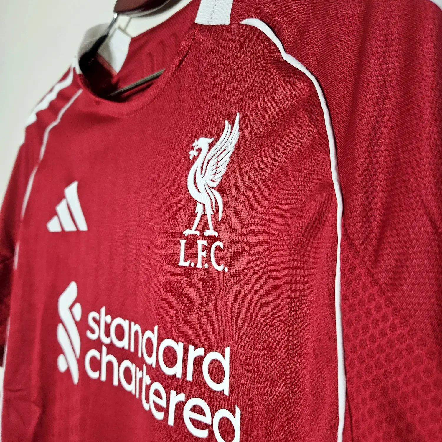 { Player Version } New season Liverpool 25/26 Home Authentic Jersey Liverpool Jersey Liverpool  home Kit Jersey Men Team Jersey Quality player version jersey