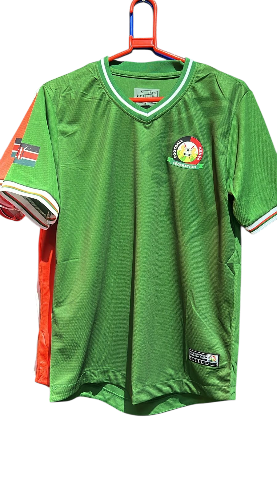 Kenya Harambee Stars Official Third Kit Green Jersey Authentic High Quality Jersey