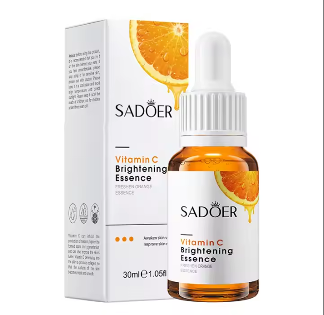 Sadoer Vitamin C Moisturizing and Brightening Face Serum for Skin Care