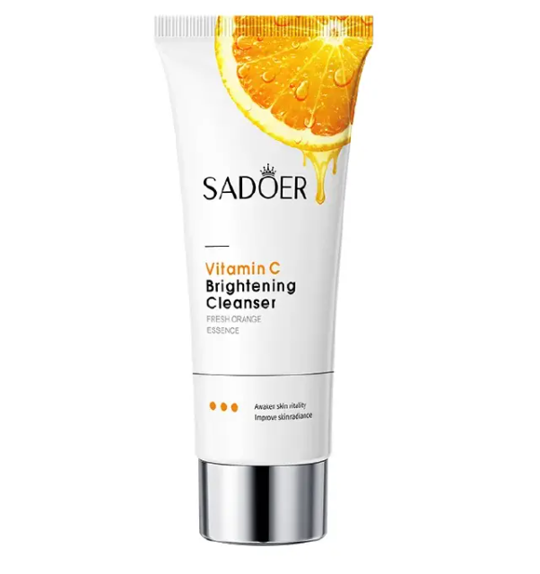 Sadoer Vitamin C Brightening Cleanser Vitamin C Moisturizing Cleansing garnier and mabox alternative Facial Cleanser Organic brightening Cream Face Wash