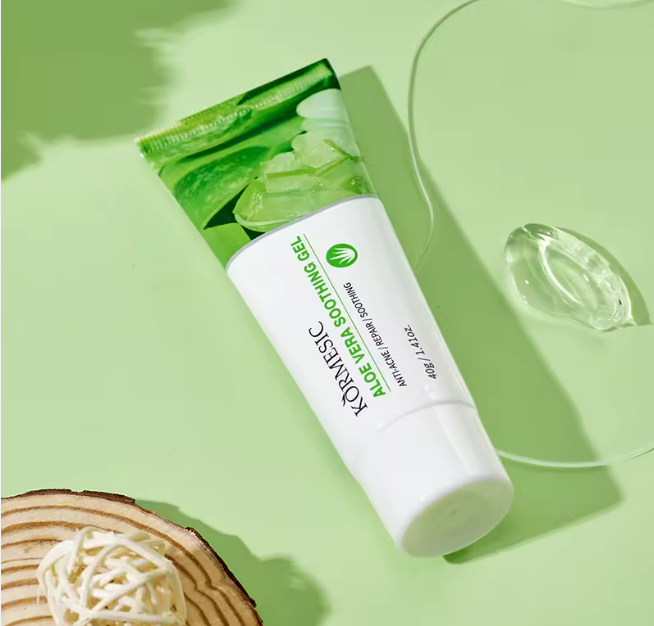 KORMESIC Brightening Gel Aloe Vera Face Cream Natural Organic 99% Pure Aloe Vera Gel Anti-acne repair soothing alternative for sadoer and Dr Rashel. Promotes skin regeneration and repair, acne prone