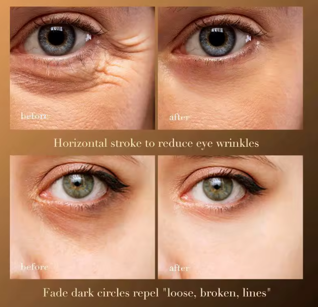 SADOER Retinol Caffeine Anti-Wrinkle Eye Cream Brightening Firming Dark Circle Repair Treatment for Fine Lines Puffiness Hydration Youthful Radiance Under Eye Care Eyebags removal for men and women