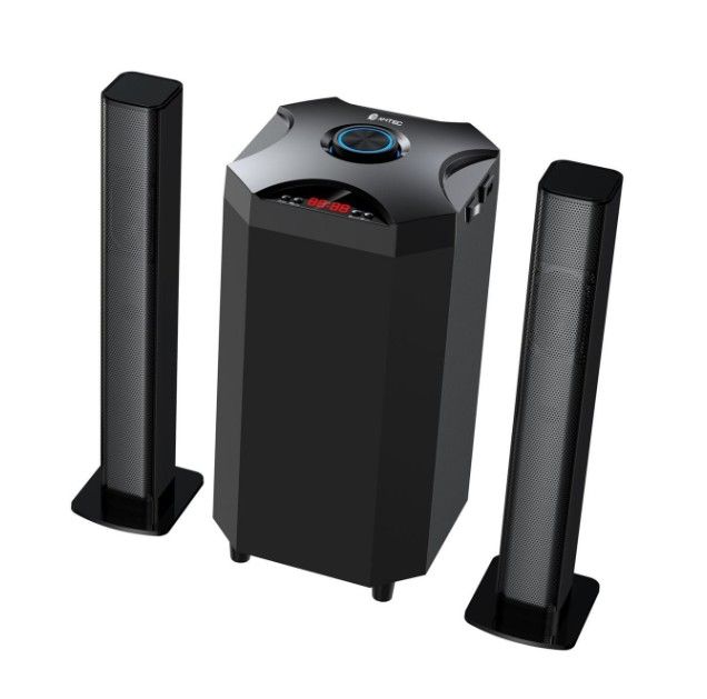 AMTEC AM-02 2.1-CHANNEL TALLBOY SPEAKER SYSTEM WITH SUPER BASS & 20,000W PMPO