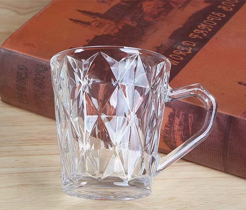 Glass coffee set, High quality 12 piece beautiful Tea and coffee cups, used with both cold and hot beverages with saucers plain and an amazing experience.   Pick your pick today