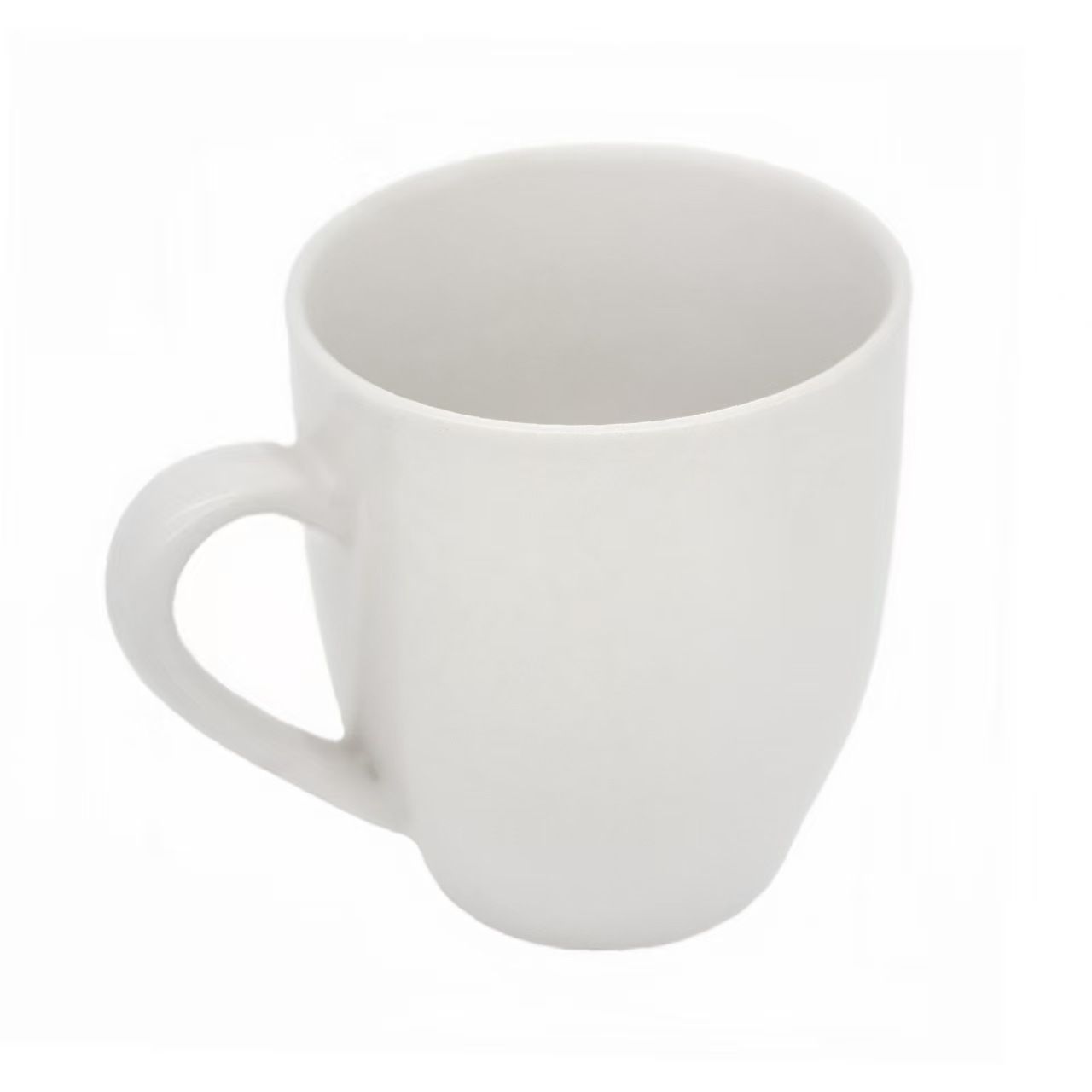 6 Pcs Classic Ceramic Cups/mugs.🥳🥳🥳🥳🥳🥳🥳🥳white🤍Elevate your sipping experience with this elegant ceramic mug featuring a V shaped design. Perfect for coffee, tea, or hot chocolate.