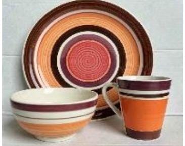 🔥PRICE OFFER🔥🌽ONLY AT KILIM🌽 Upgrade your dining experience with this high-quality ceramic dinner set. The set includes beautifully crafted plates, bowls, and mugs