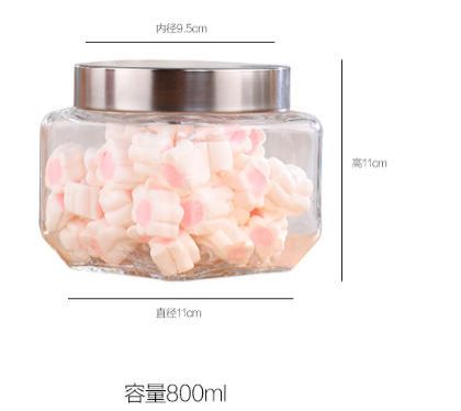 🔥PRICE OFFER🔥🌽 piece Durable clear glass jar for easy visibility, Airtight silver lids to keep food fresh longer.suitable for dry foods & snacks Elegant design to enhance your kitchen storage