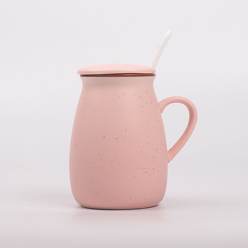 🔥PRICE OFFER🔥🌽ONLY AT KILIM🌽 ceramic milk mug, adding a touch of rustic charm to your kitchen.📦 Order now and enjoy your favorite drinks in style!withlid
