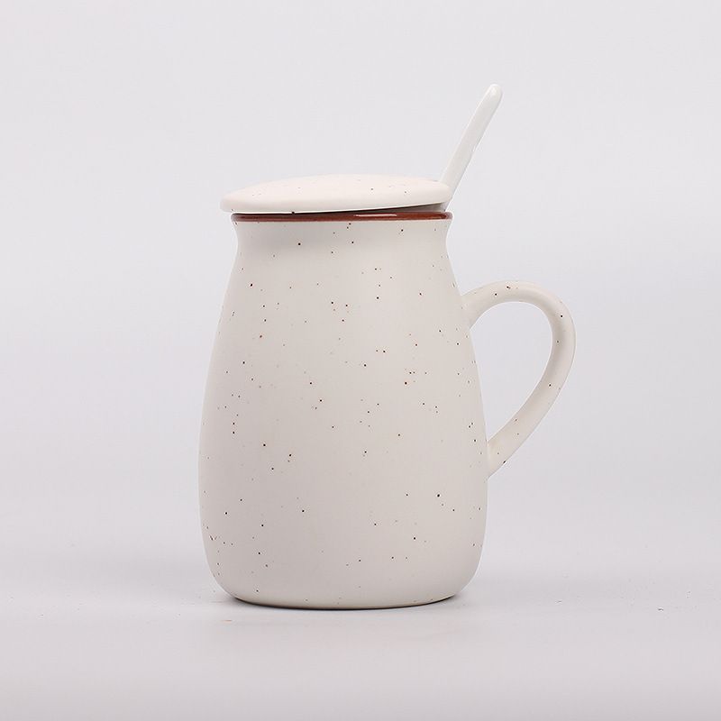 🔥PRICE OFFER🔥🌽ONLY AT KILIM🌽 ceramic milk mug, adding a touch of rustic charm to your kitchen.📦 Order now and enjoy your favorite drinks in style!withlid