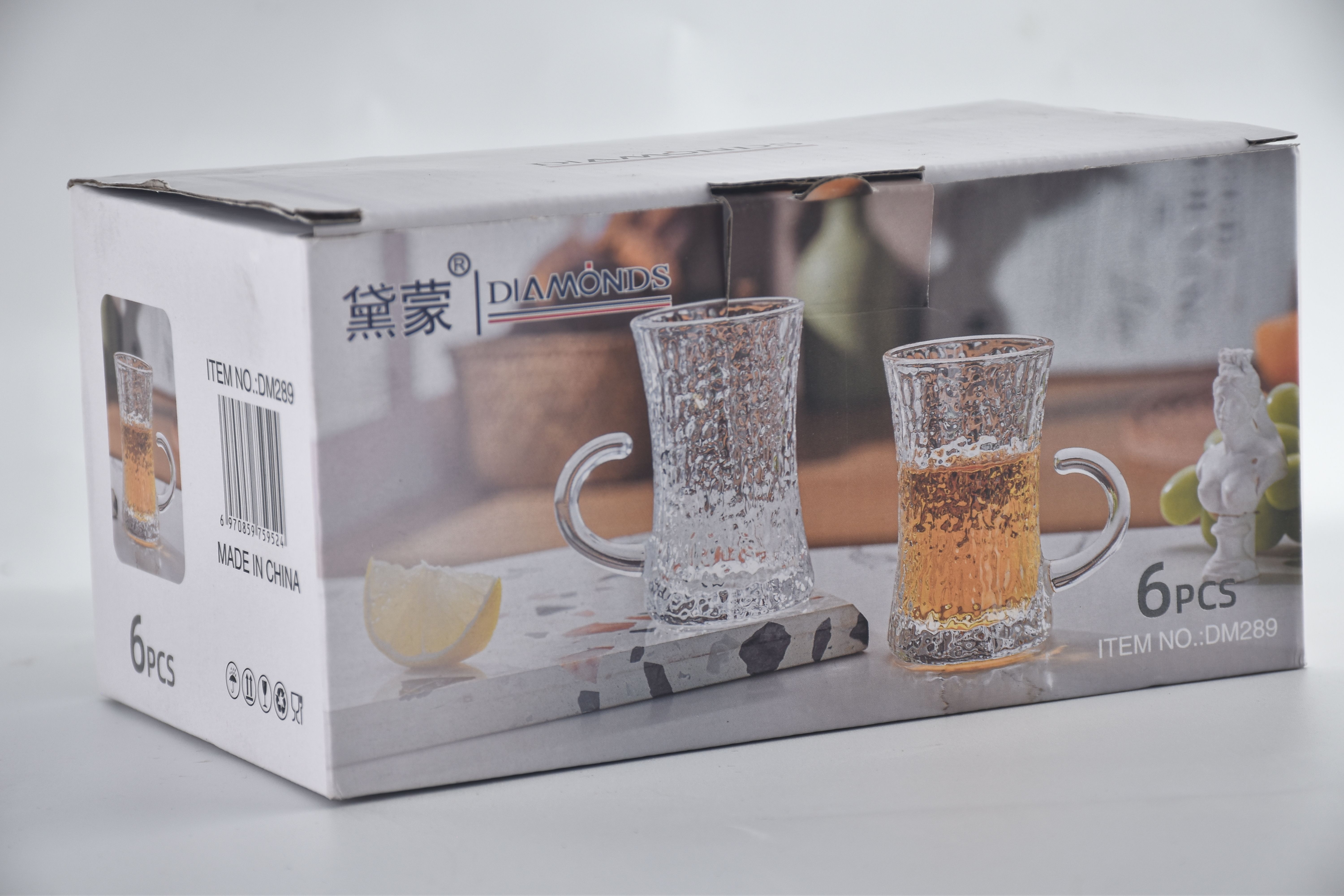 🔥PRICE OFFER🔥🌽ONLY AT KILIM🌽Clear Textured Glass Cup Stylish & Modern Drinkware
Bring elegance and simplicity to your table with this clear textured glass cup set.