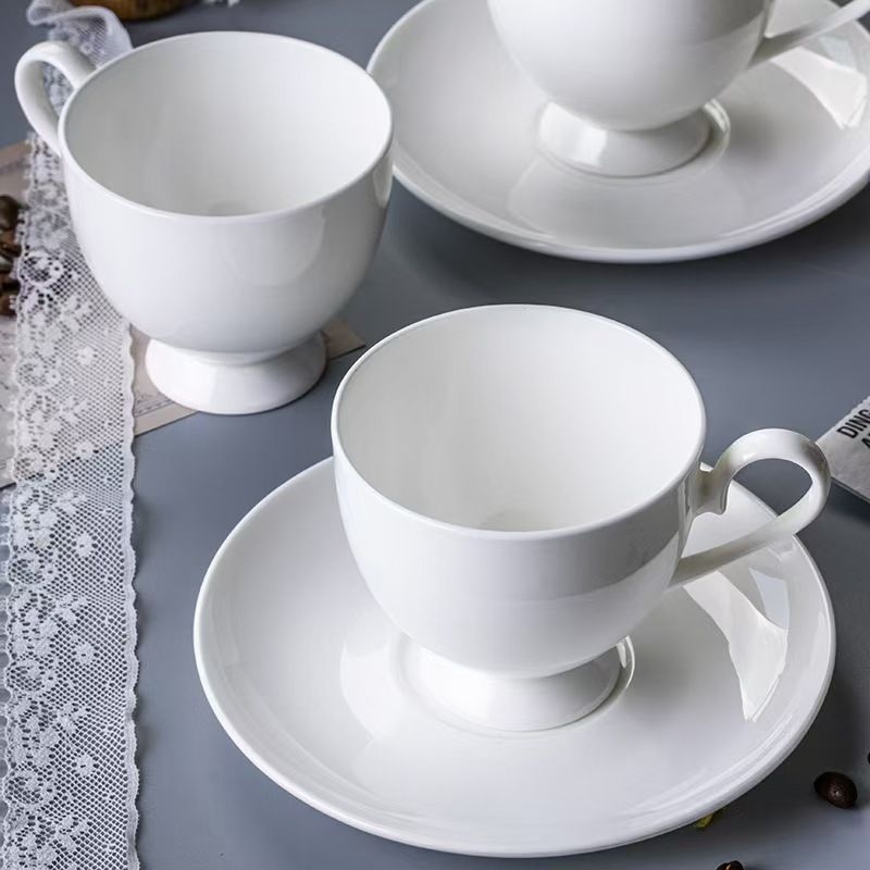 🔥PRICE OFFER🔥🌽ONLY AT KILIM🌽☕ 12pcs  Expression Ceramicsaucer Coffee Mugs – Fun & Stylish Bring fun to your tea or coffee time with this set of 6 ceramic mugs featuring playful facial expressions.