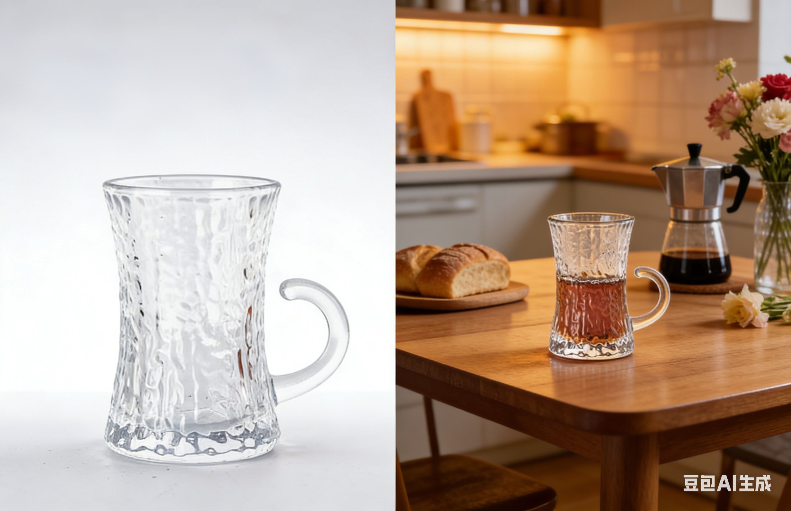 🔥PRICE OFFER🔥🌽ONLY AT KILIM🌽Clear Textured Glass Cup Stylish & Modern Drinkware
Bring elegance and simplicity to your table with this clear textured glass cup set.