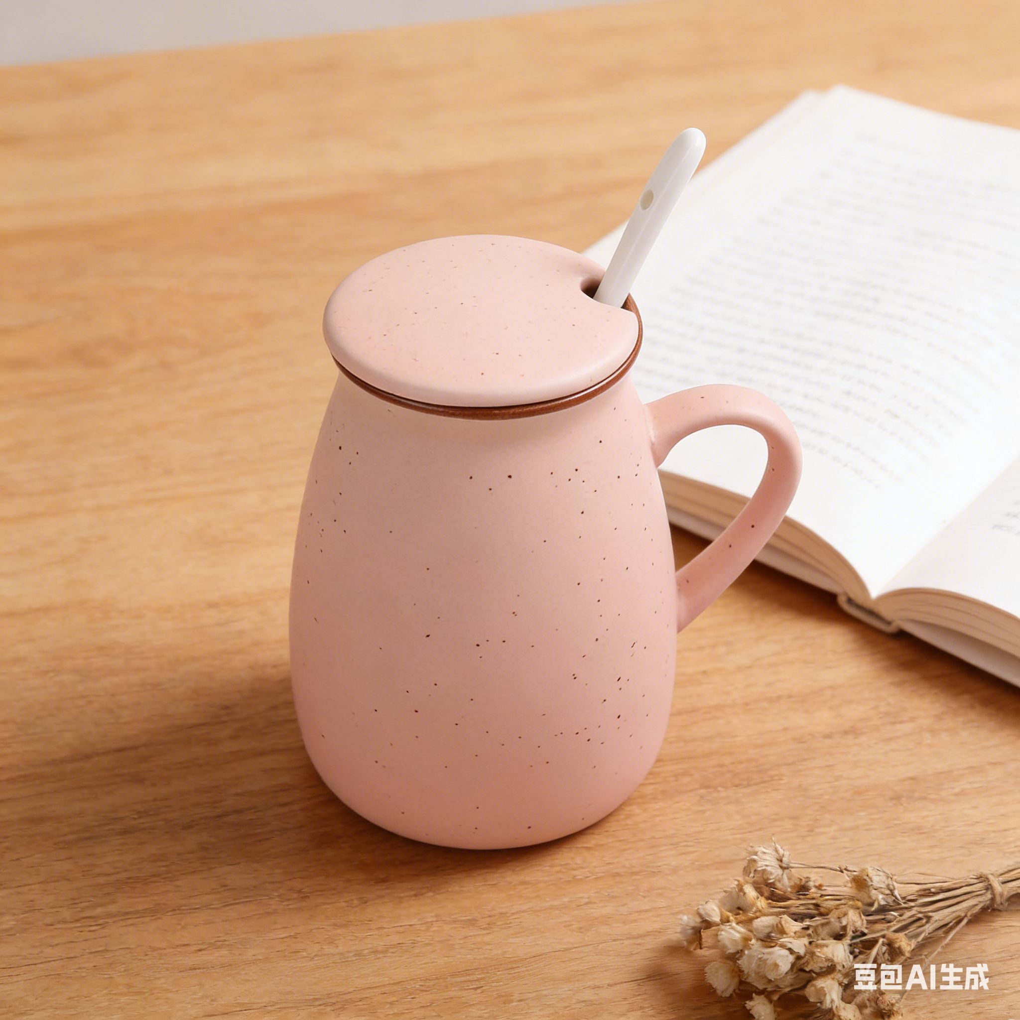 🔥PRICE OFFER🔥🌽ONLY AT KILIM🌽 ceramic milk mug, adding a touch of rustic charm to your kitchen.📦 Order now and enjoy your favorite drinks in style!withlid