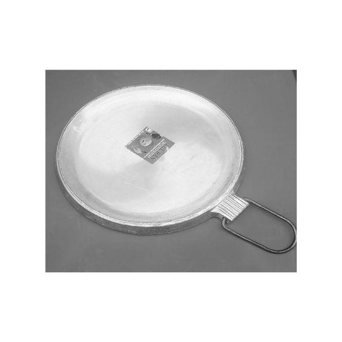 Heavy Duty Aluminium Nonstick Chapati Pan With Handle. Make perfectly round, soft, and evenly cooked chapatis every time with the Heavy Duty Aluminium Nonstick Chapati Pan, your go-to kitchen essentia