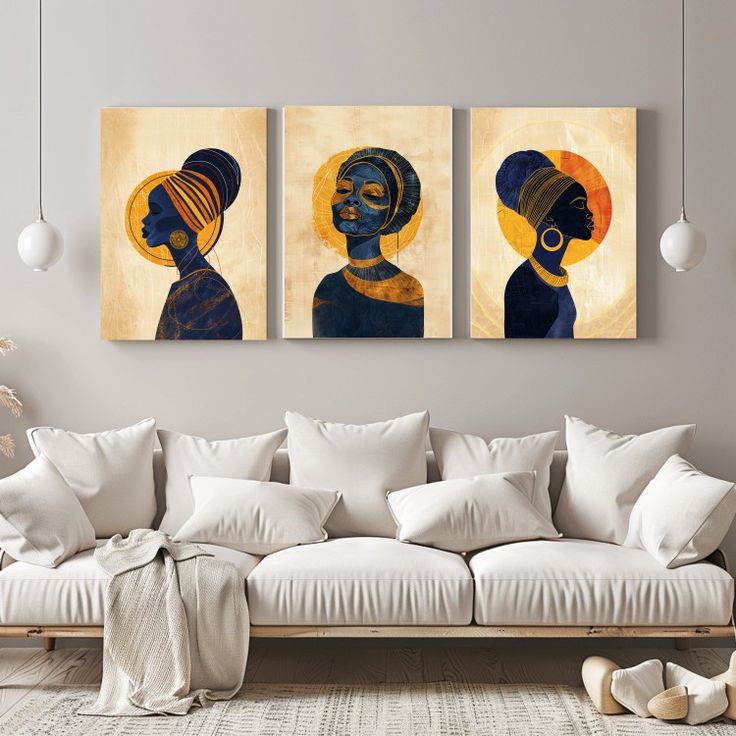 Wall art Modern  Abstract Canvas Set- Stylish Home decor For Living Room, Bedroom and Office. Grab yours and turn your wall into a surface that turns heads.