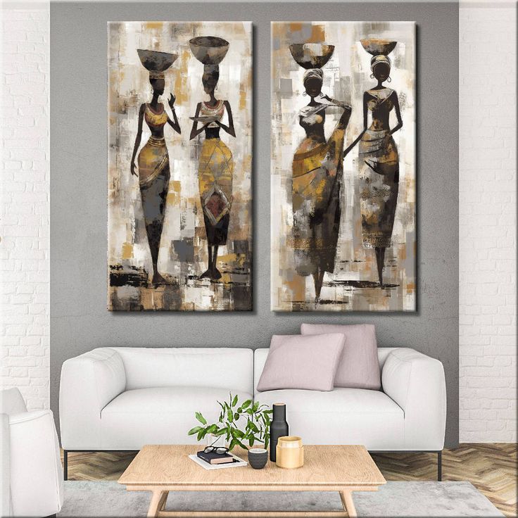Wall art Modern  Abstract Canvas Set- Stylish Home decor For Living Room, Bedroom and Office. Grab yours and turn your wall into a surface that turns heads.