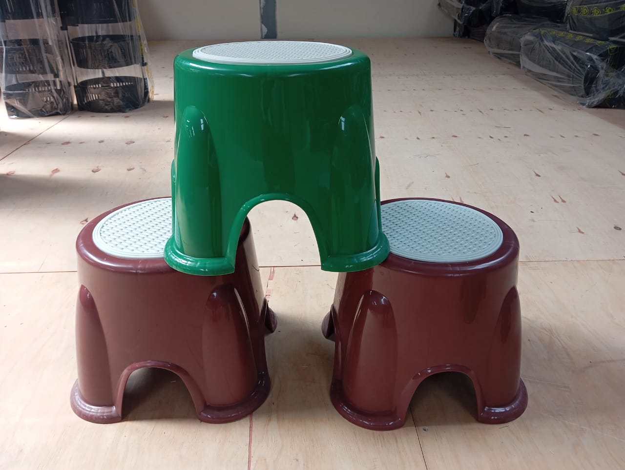 (ASSORTED) Quality plastic Kitchen Stool home and living kitchen sitting room dinning room bedroom balcony furniture plastic very good quality Stool Kitchen Stool (only 1pcs)