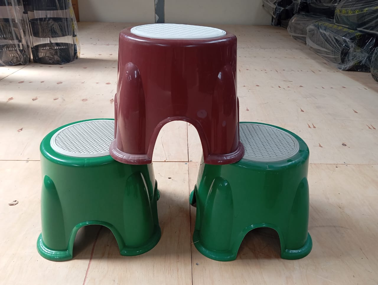 (ASSORTED) Quality plastic Kitchen Stool home and living kitchen sitting room dinning room bedroom balcony furniture plastic very good quality Stool Kitchen Stool (only 1pcs)