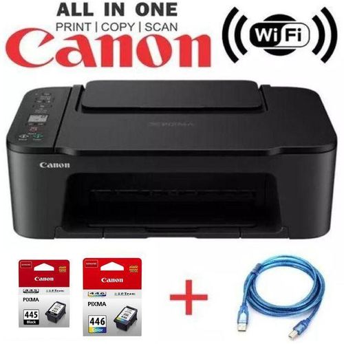 {Free Ream Paper} Brand New Canon Pixma TS3640 All In One Wireless Printer Multifunction Printer Wi-Fi, Print, Copy, Scan, Cloud 2 FINE Cartridges (Black and Colour)