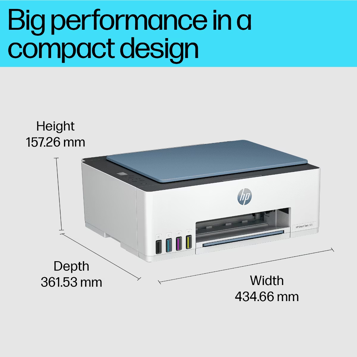 New Edition HP Smart Tank 580 All-in-One Printer | Wireless WiFi Print Scan Copy | Ultra Low Ink Cost | High Volume Ink Tank | Home Office & School Printer Kenya 2025 | Reliable & Budget Friendly