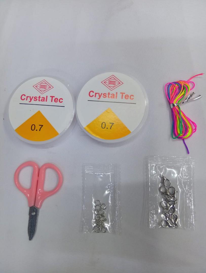 6000pcs CBC beads for bracelet making kit,48pcs round beads for making bracelet