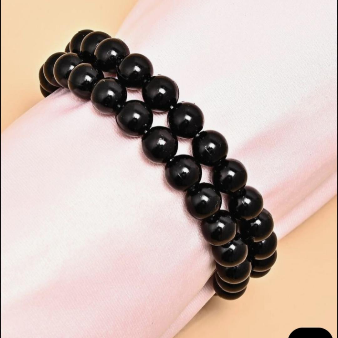 500g, 8mm pearl  round beads(1700pcs) and a 100m clear elastic thread for making bracelets necklaces,chokers and other Jewelry accessories.