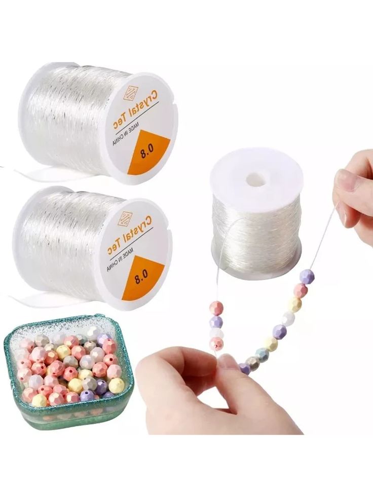 100m Elastic beading thread 1.0mm .