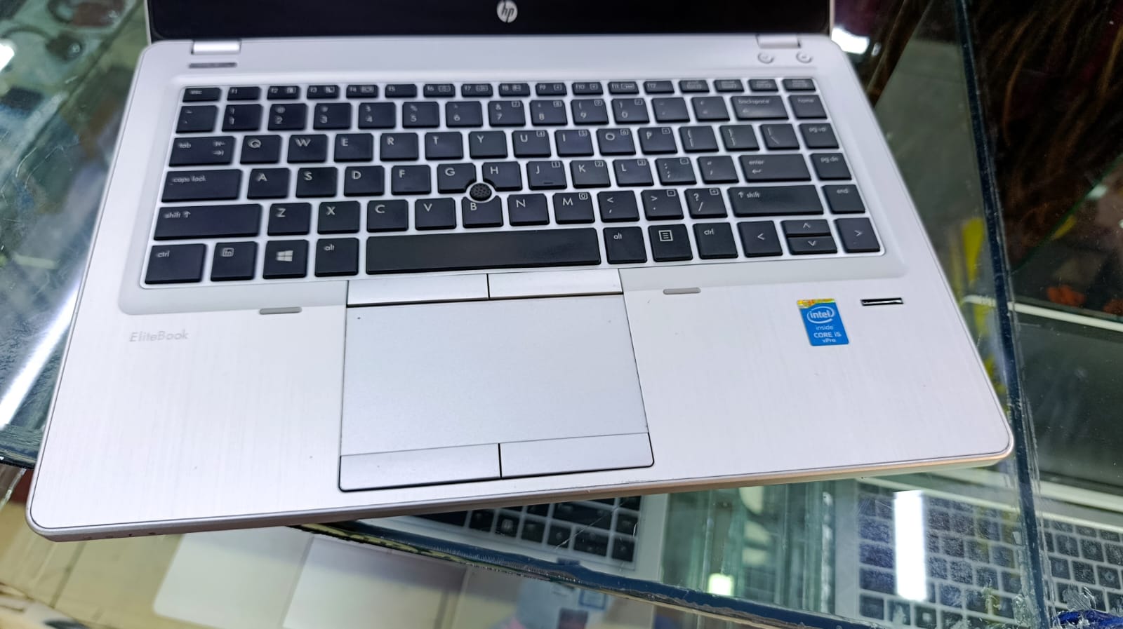REFURBISHED Refurbished HP EliteBook Folio 9480 Core i5 8GB RAM 500GB HDD 14 Inch LED Ultrabook Laptop Backlit Keyboard Windows 10