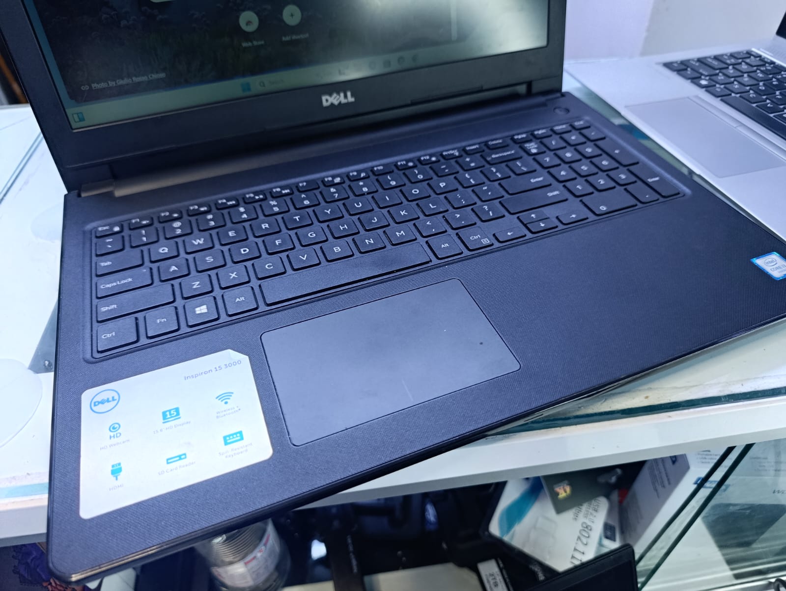 LOW BUDGETS LAPTOP DELL INSPIRON 15 -3000 INTEL CORE I3 WITH 4GB RAM MEMORY1TB HDD WINDOWS 10 15 INCHES WITH NUMERIC KEYBOARD