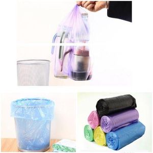 100Pcs Small Trash Bags Garbage Bags Trash Liners. Made from High quality PE material to guarantee glossy surface, no odor.
Good toughness, strong bearing capacity, anti-leakage