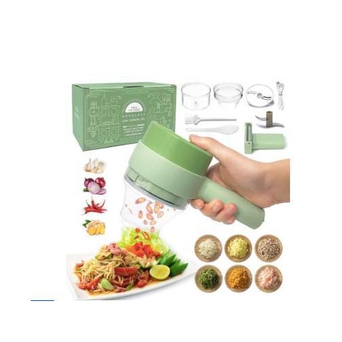Electric hand held cooking hammer, food chopper,Wireless USB Rechargeable Mini Electric Food Processor - Handheld Garlic Chopper, Vegetable Slicer, & Ginger Masher - Portable Kitchen Cooking Tool.