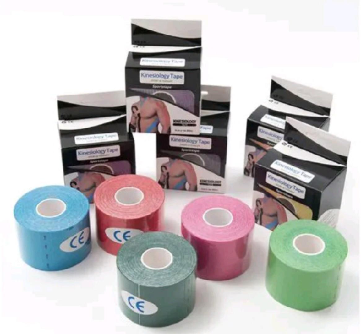 Kinesiology Tape /K-tape - All Round Breathable Therapeutic Sports Athletic Elastic Muscle Support Tape for therapy - K tape