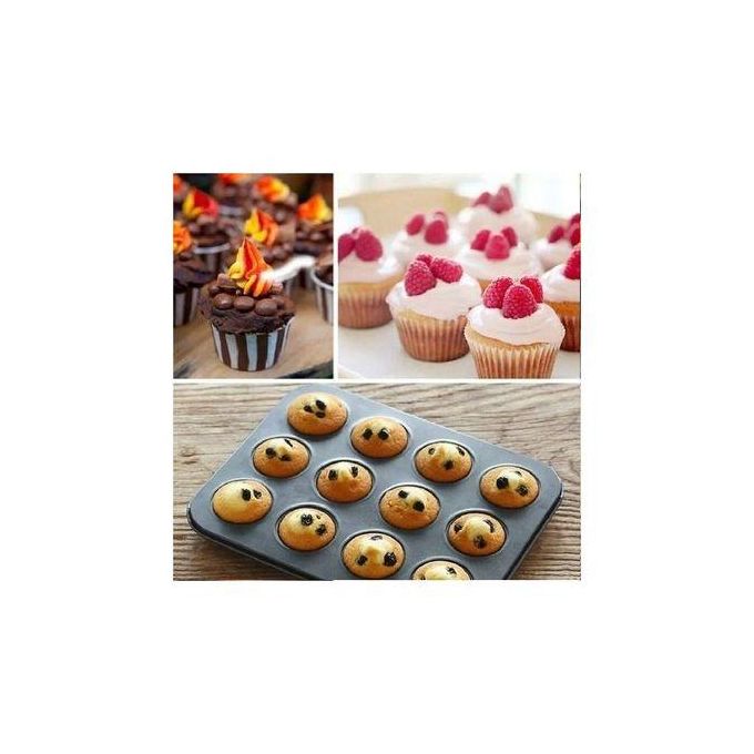 6 Holes Non-Stick Muffin /Cupcake Baking Tray/pan