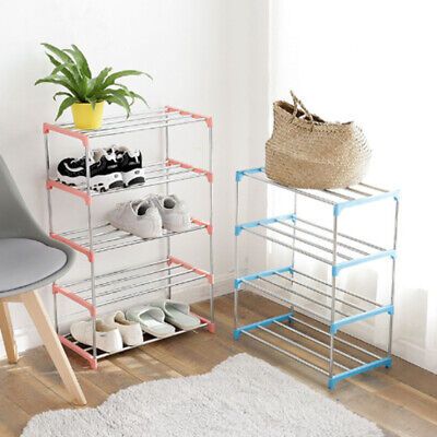 Nunix 5 Layer Shoe Rack Blue