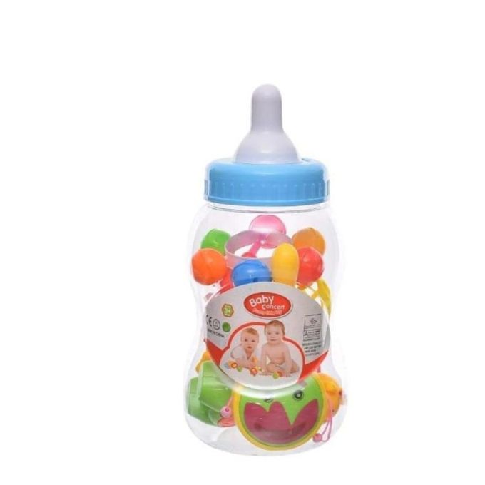 Colourful Baby Rattles And Shakers Set - Multicolor