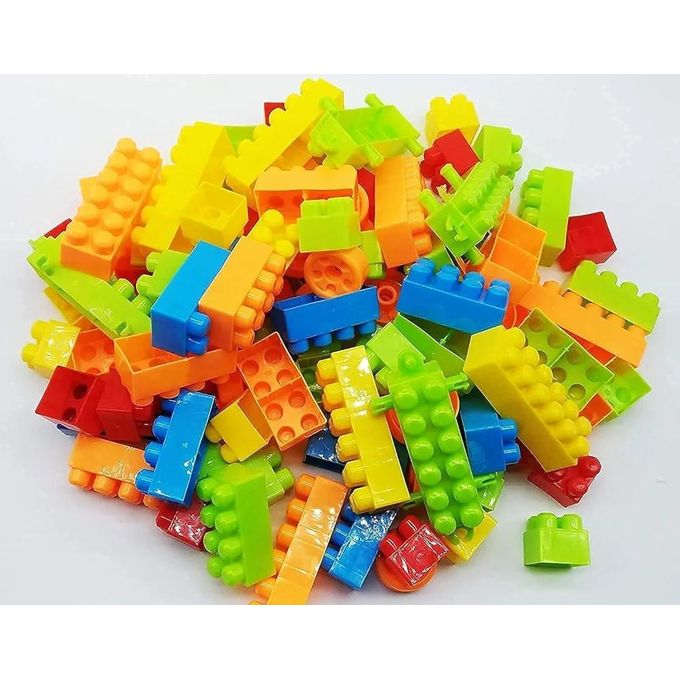 TOYS Kids Building Blocks Toy Set For 3-8 Years Old Kids Boys & Girls,Multi Color, (New Building Block Toys)