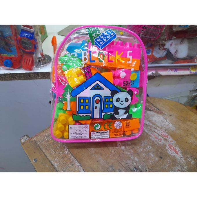 TOYS Kids Building Blocks Toy Set For 3-8 Years Old Kids Boys & Girls,Multi Color, (New Building Block Toys)