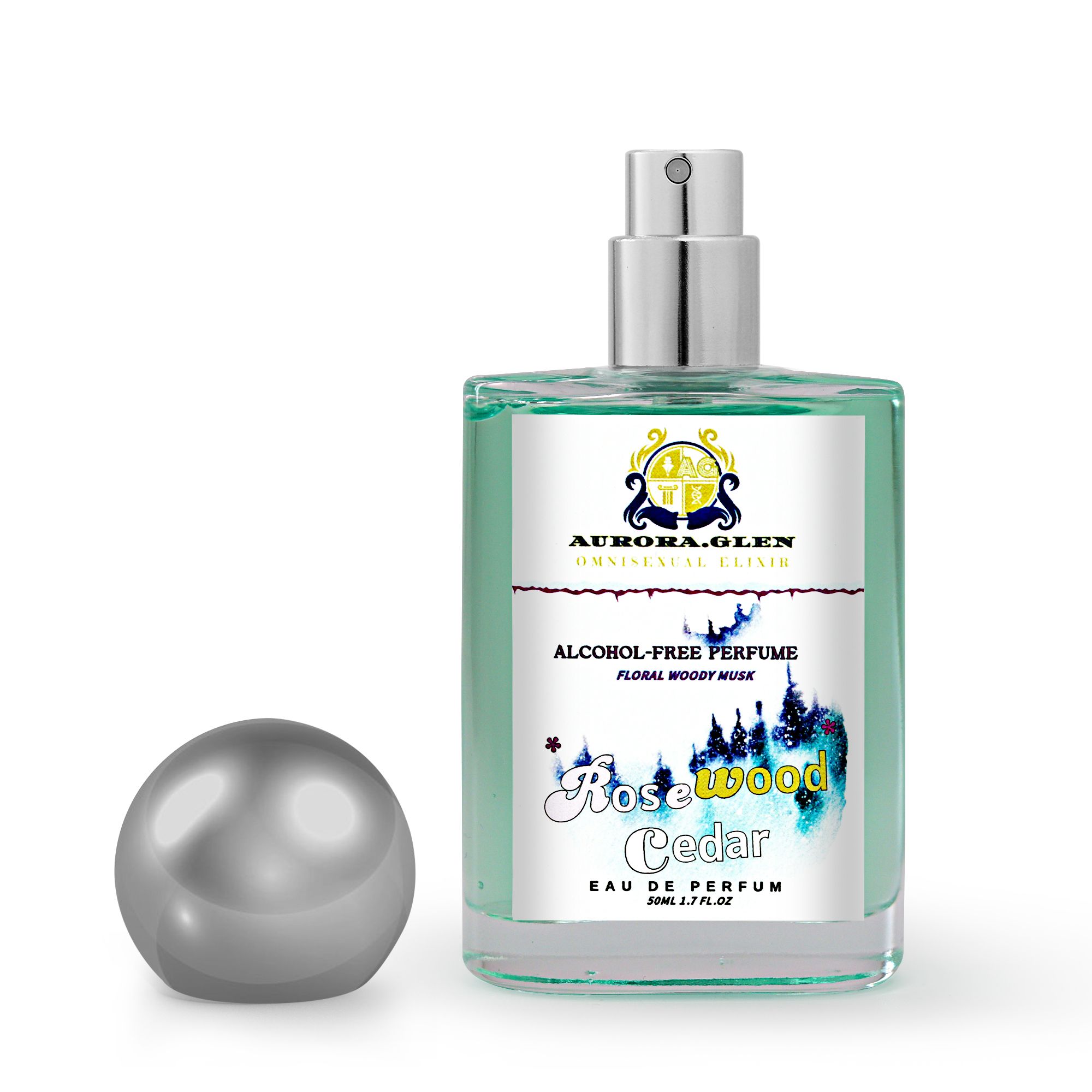 Perfume Woodland Cedar Eau de Parfum Alcohol Unisex with Vetiver Musk Woody Perfume for Men Women Cedarwood Moss Forest Scent	musk perfume oil long lasting perfume for man