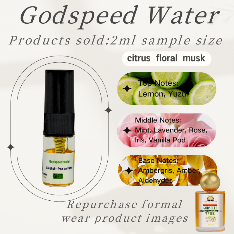 2ml*6pcs Trial Perfume Set Alcohol-Free, Intense Fragrance, Unisex Long-Lasting Perfume Date Night Perfume for Men & Women Romantic Date Travel-Size Perfume