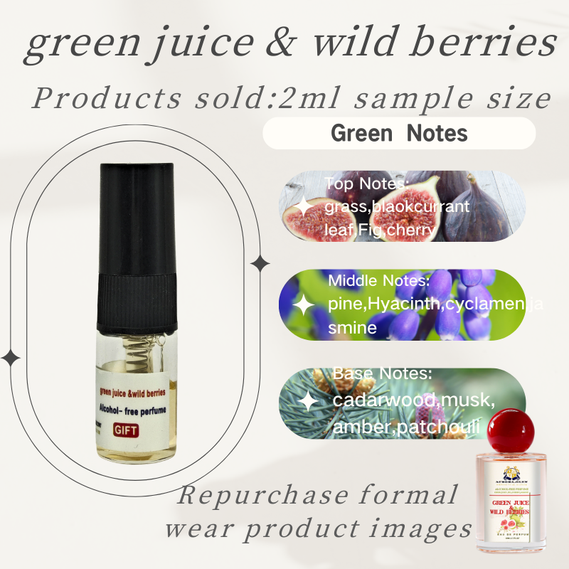 2ml*6pcs Trial Perfume Set Alcohol-Free, Intense Fragrance, Unisex Long-Lasting Perfume Date Night Perfume for Men & Women Romantic Date Travel-Size Perfume