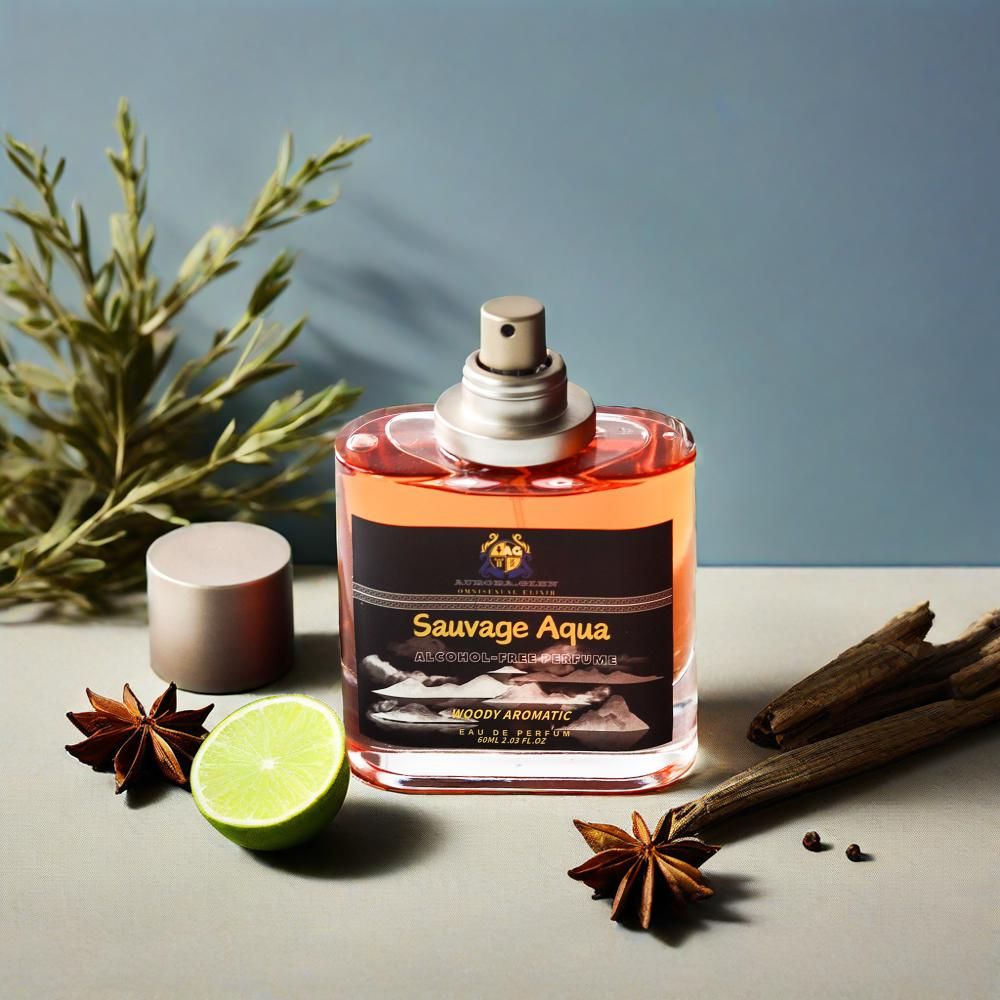Alcohol-Free Men's Glamour Dating Fragrance Summer Deodorant Sauvage Aqua Spicy Woody Men Perfume Long-Lasting Black Pepper Ceda High-Quality Luxury Men's Perfume