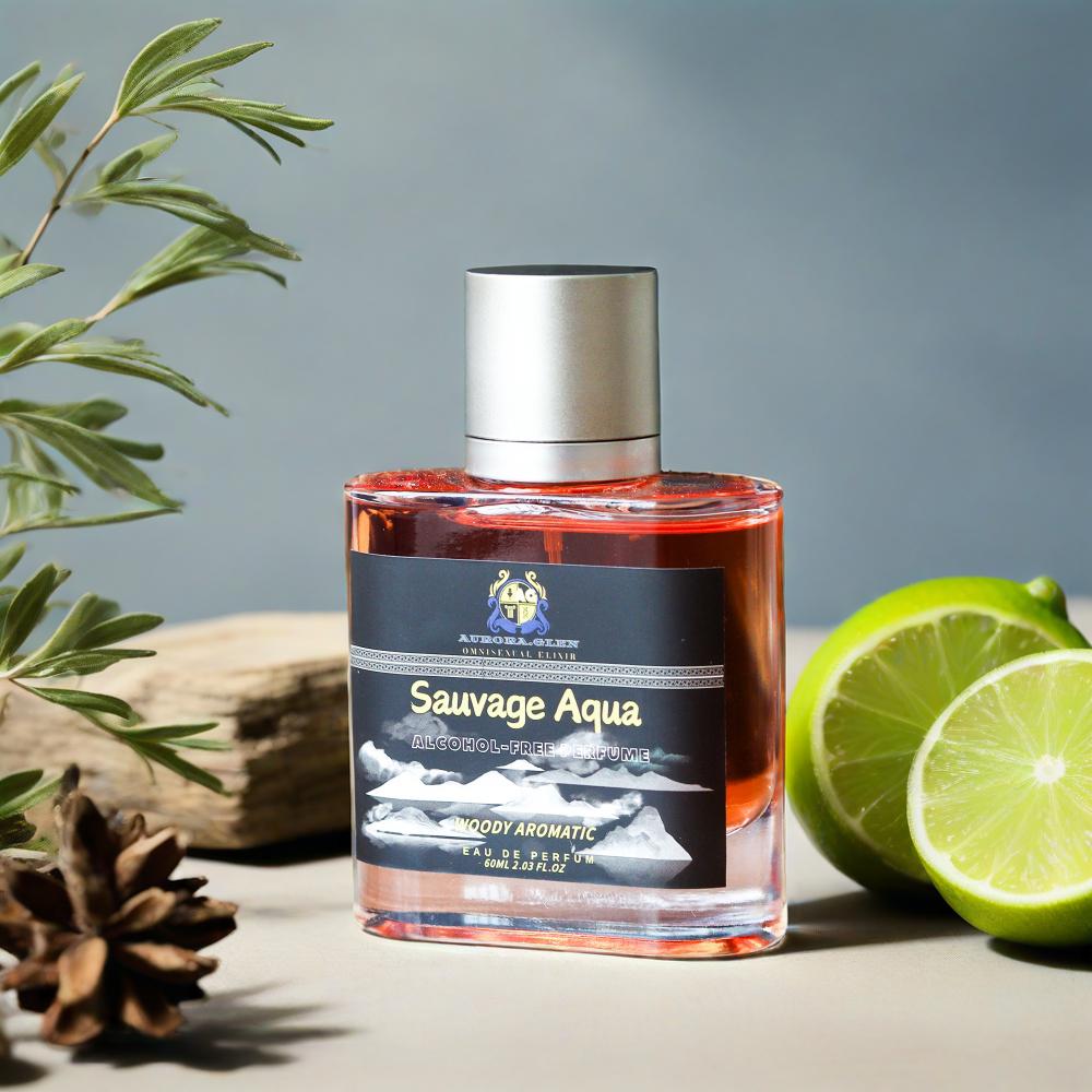 Alcohol-Free Men's Glamour Dating Fragrance Summer Deodorant Sauvage Aqua Spicy Woody Men Perfume Long-Lasting Black Pepper Ceda High-Quality Luxury Men's Perfume