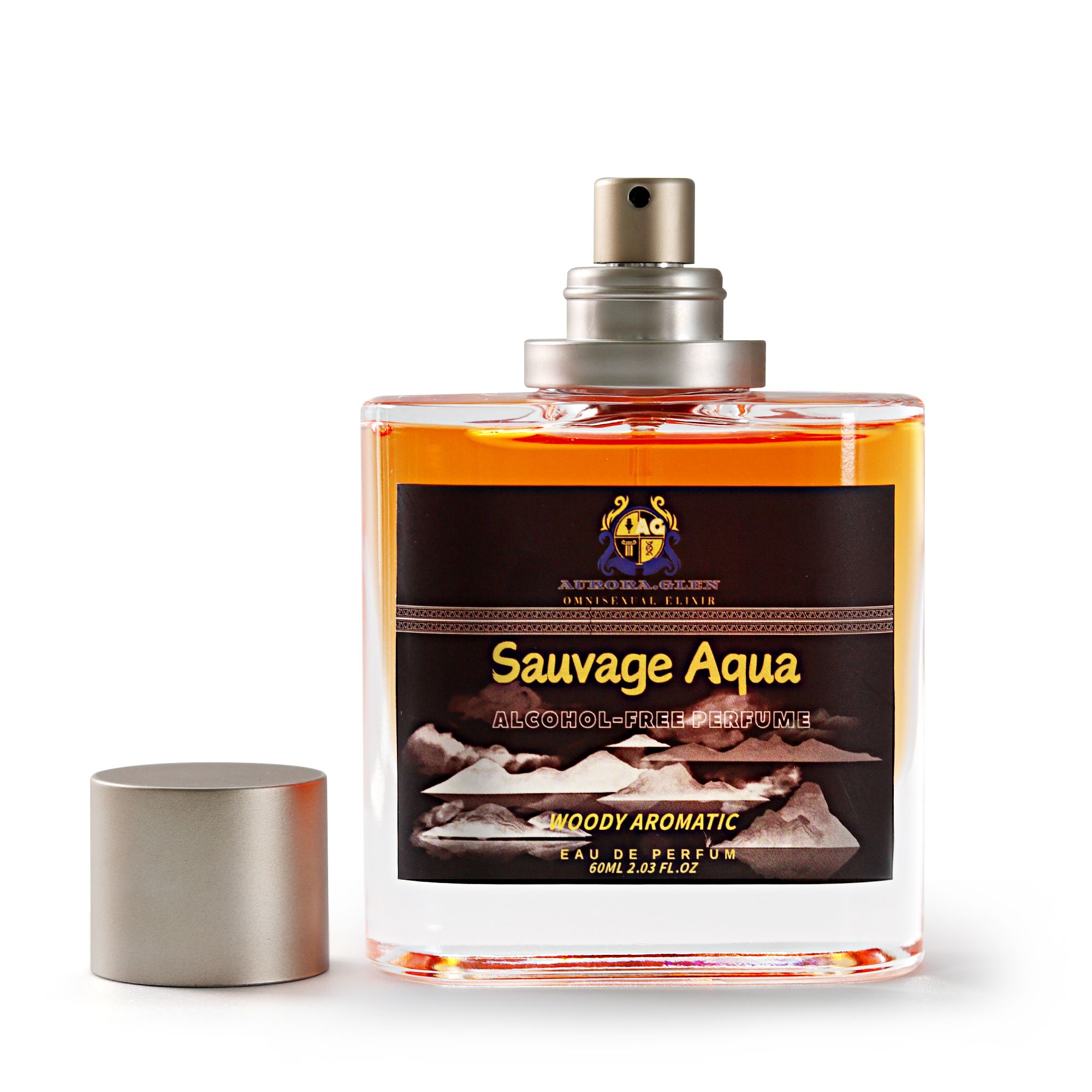 Alcohol-Free Men's Glamour Dating Fragrance Summer Deodorant Sauvage Aqua Spicy Woody Men Perfume Long-Lasting Black Pepper Ceda High-Quality Luxury Men's Perfume
