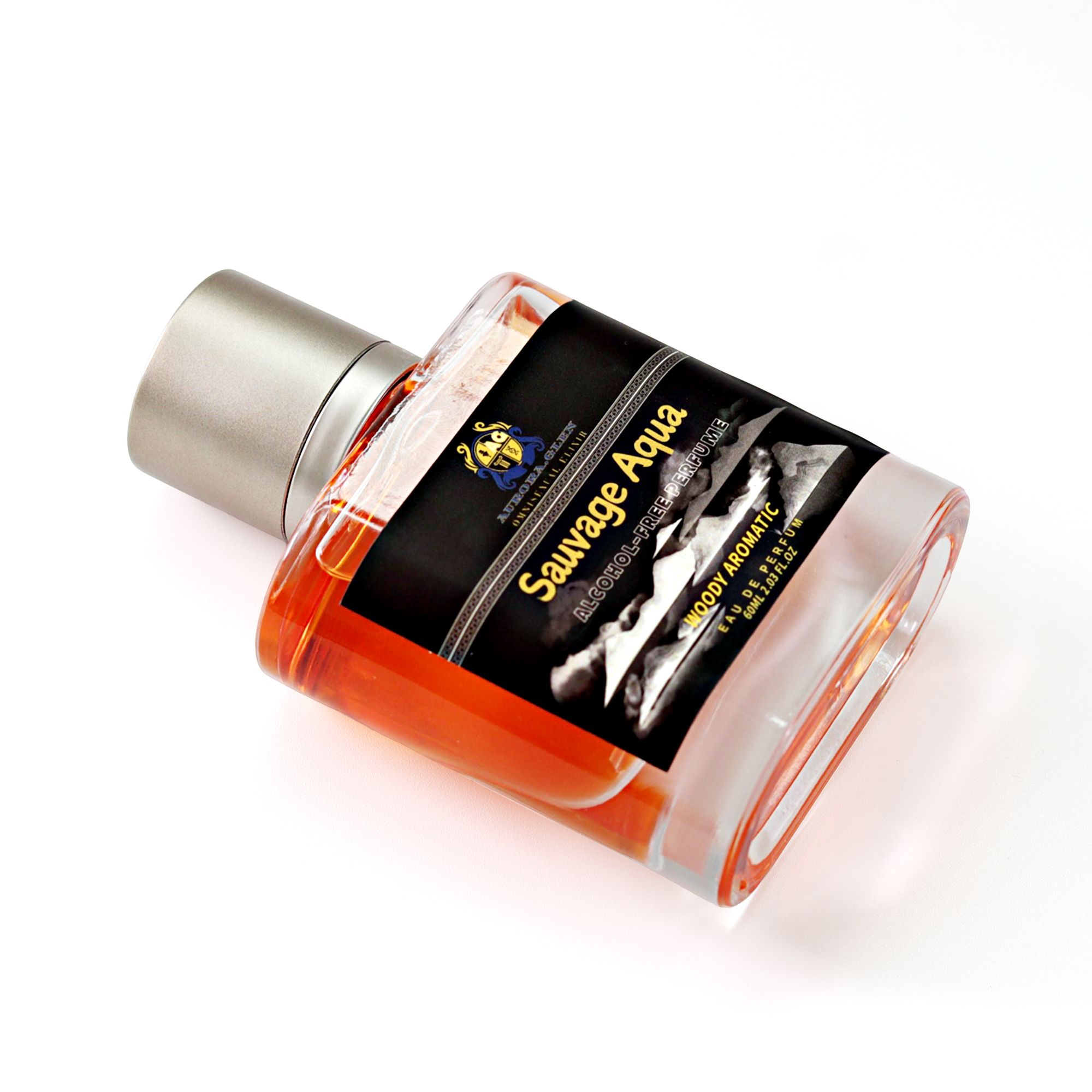 Alcohol-Free Men's Glamour Dating Fragrance Summer Deodorant Sauvage Aqua Spicy Woody Men Perfume Long-Lasting Black Pepper Ceda High-Quality Luxury Men's Perfume