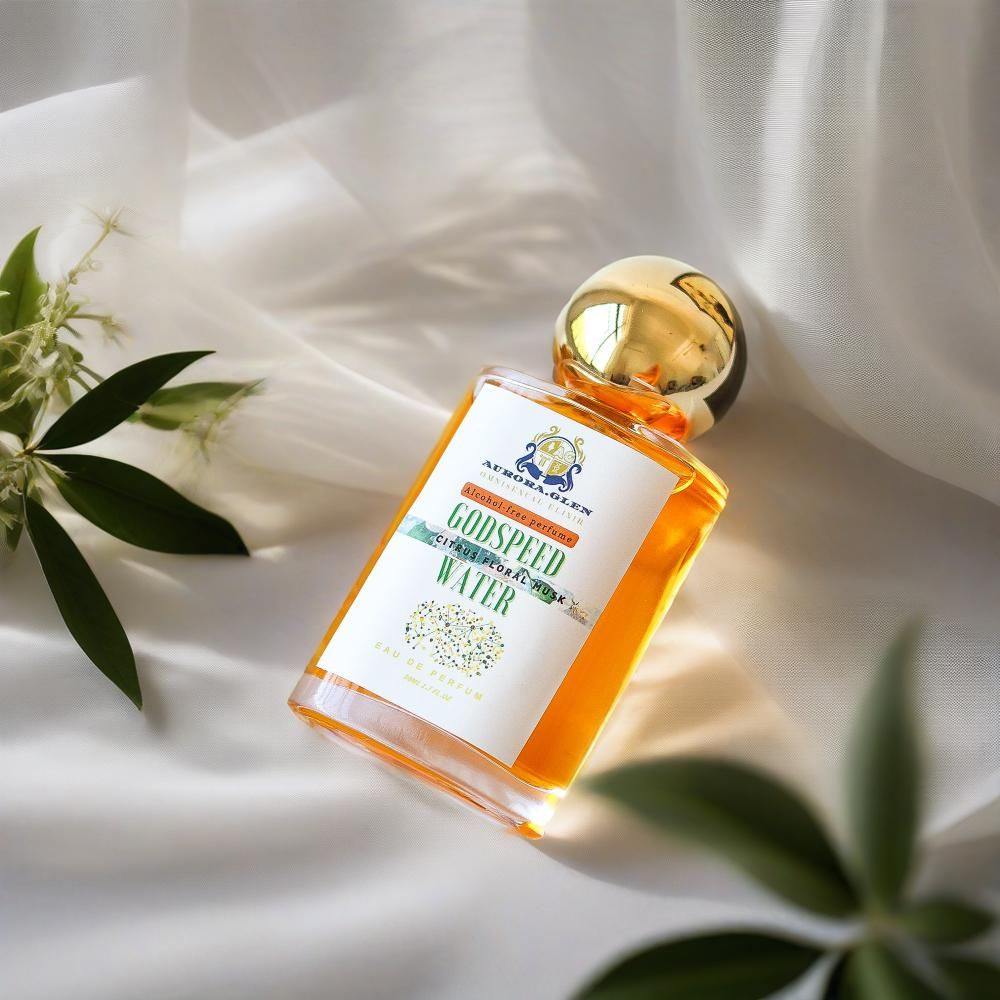 Godspeed Water Alcohol-Free Unisex Perfume Citrus Floral Musk with Lemon, Vanilla & Amber Long-Lasting EDP 50ml women and man Alcohol-Free Rich Oriental Fragrance 50ml Ultra-Long-Lasting Date Night