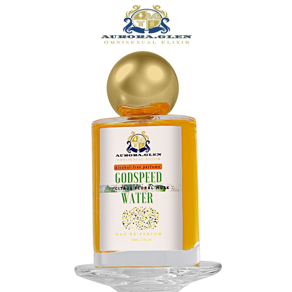 Godspeed Water Alcohol-Free Unisex Perfume Citrus Floral Musk with Lemon, Vanilla & Amber Long-Lasting EDP 50ml women and man Alcohol-Free Rich Oriental Fragrance 50ml Ultra-Long-Lasting Date Night