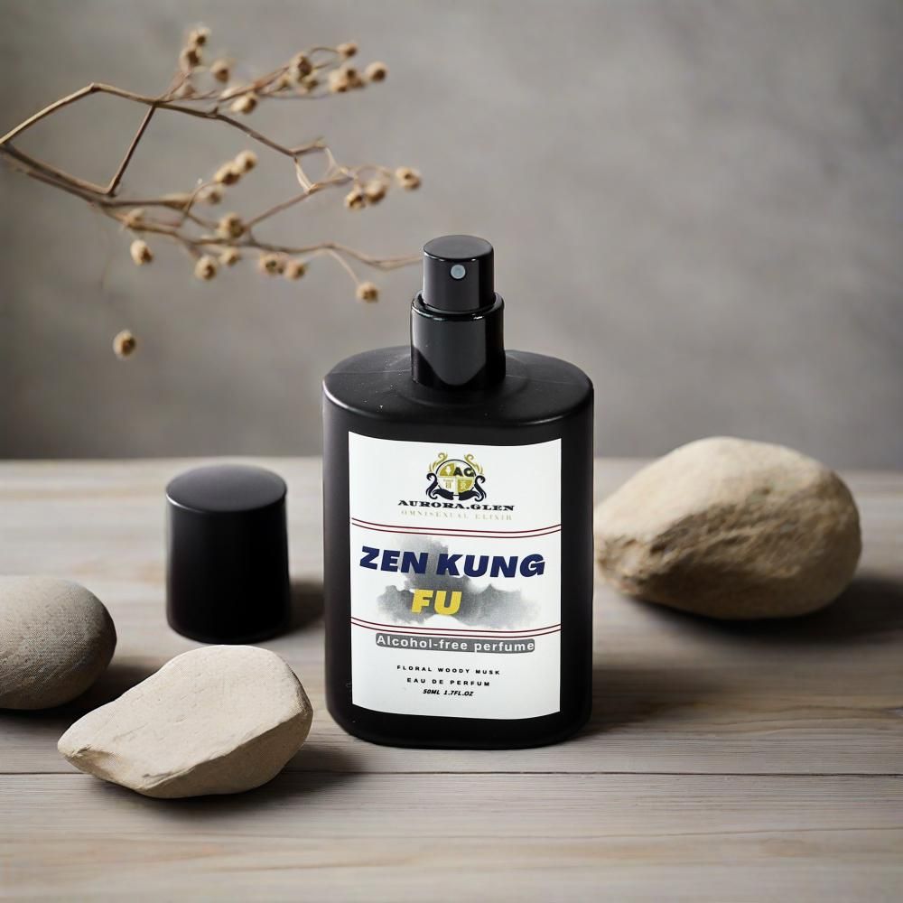 Zen Kung Fu Cologne for Men perfume Fruity Woody Perfume with Lemon, Raspberry, Vanilla & Musk Long-Lasting EDP 50ml Fragrance Ultra-Long-Lasting Date Night Perfume Ladies' Unisex Plum Wood Floral
